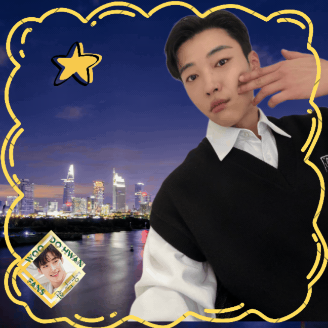 Behind-the-scenes cut of Woo Dohwan