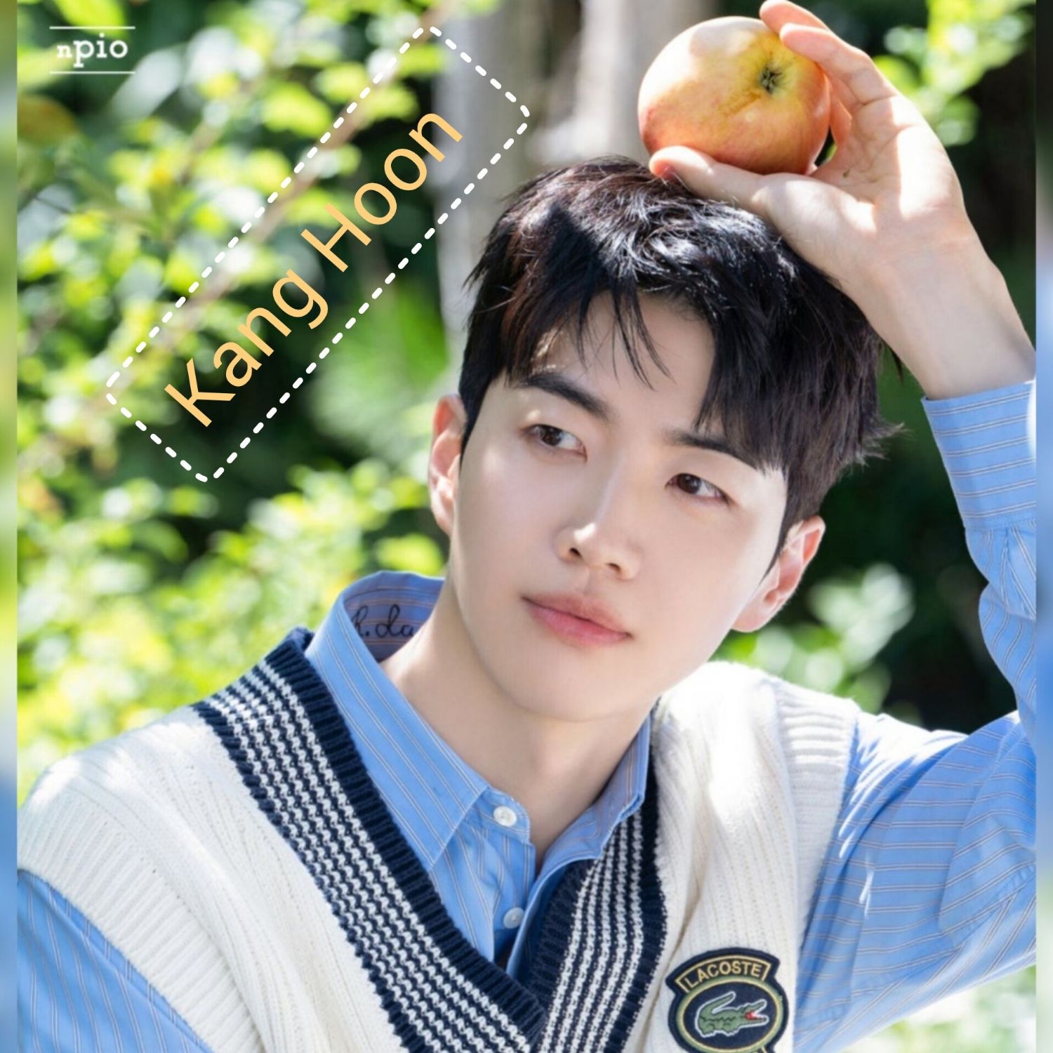 Behind-the-scenes cut of Kang Hoon
