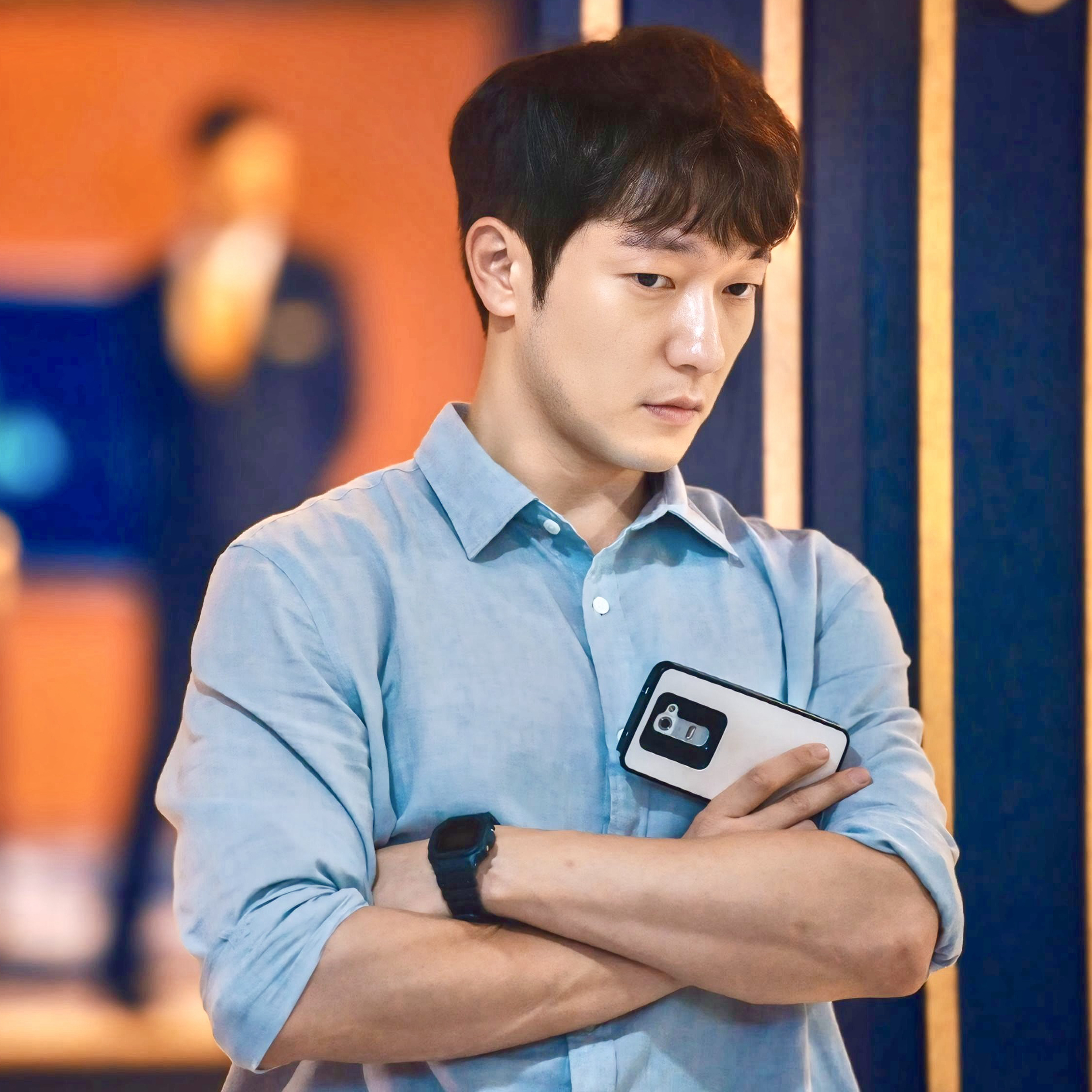 Behind-the-scenes cut of Son Seokkoo