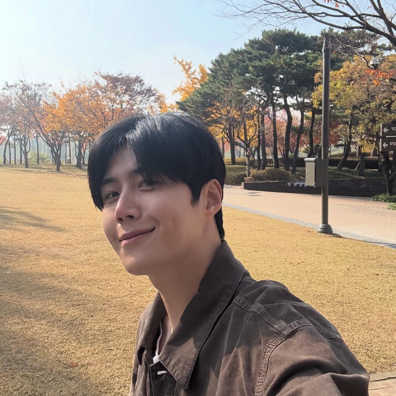 A moment captured by a fan of Kim Seonho