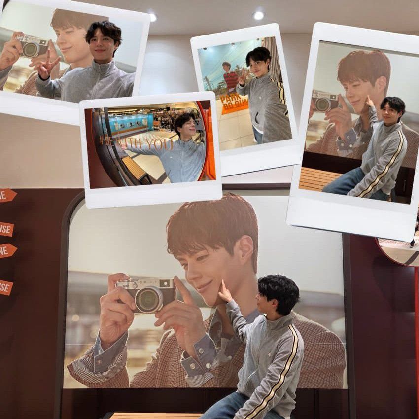 Behind-the-scenes cut of Park Bogum