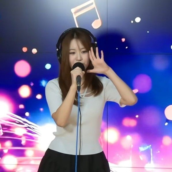 A moment captured by a fan of Oh Yujin