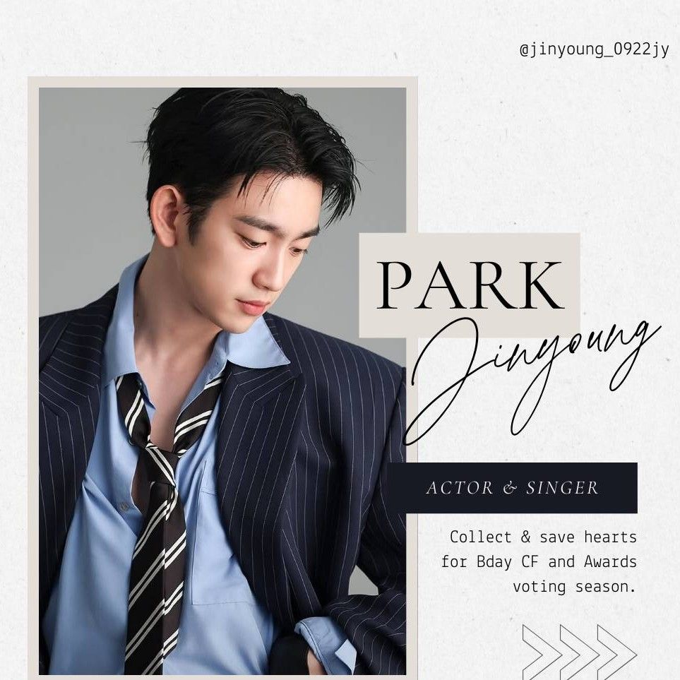 Behind-the-scenes cut of Park Jinyoung