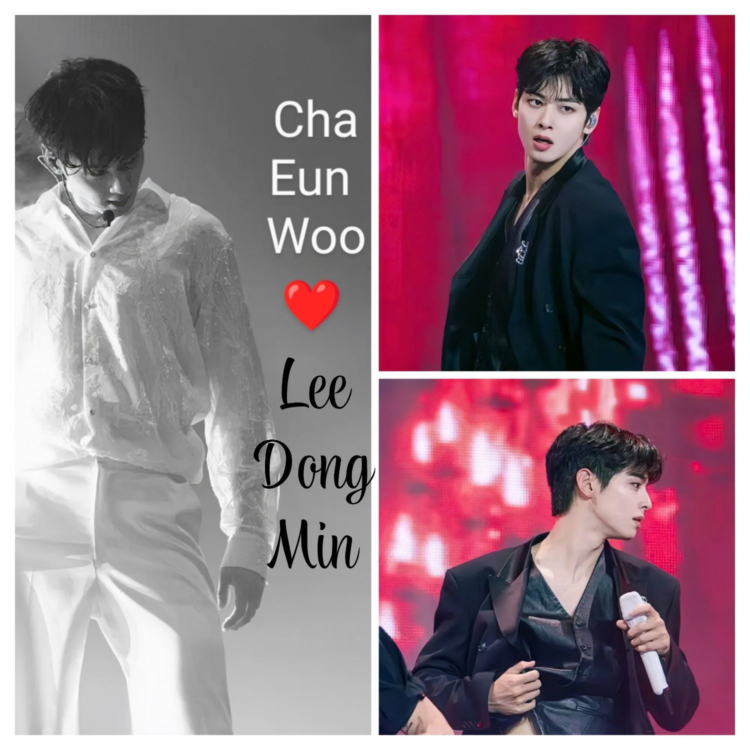Behind-the-scenes cut of Cha Eunwoo