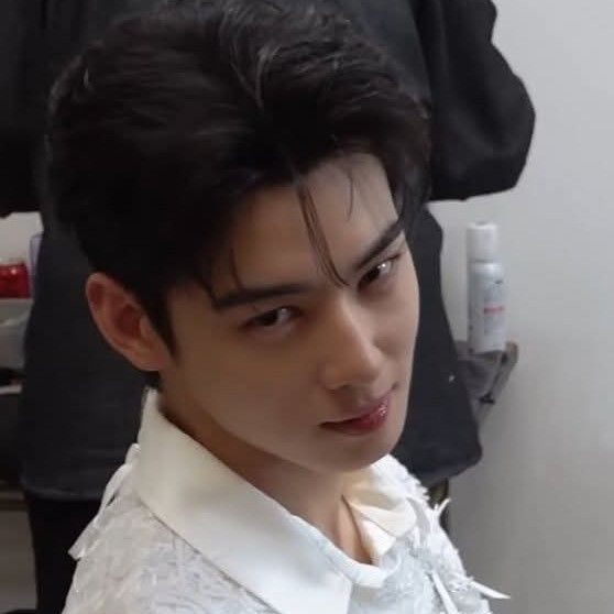 Behind-the-scenes cut of Cha Eunwoo