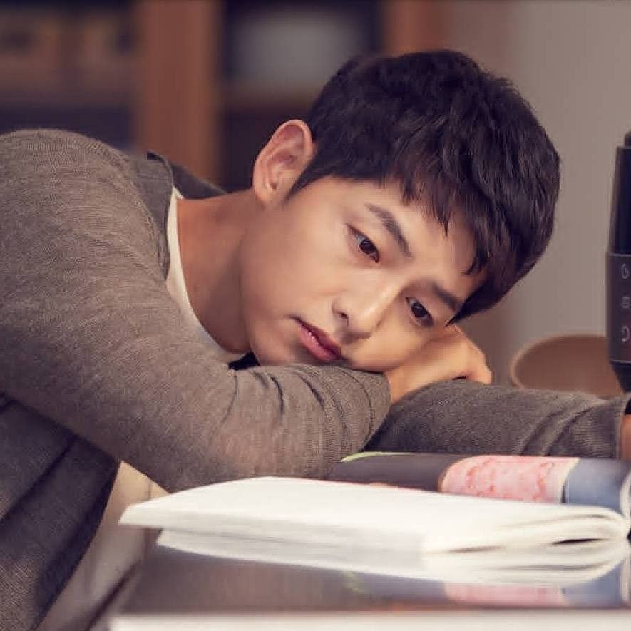 A moment captured by a fan of Song Joongki