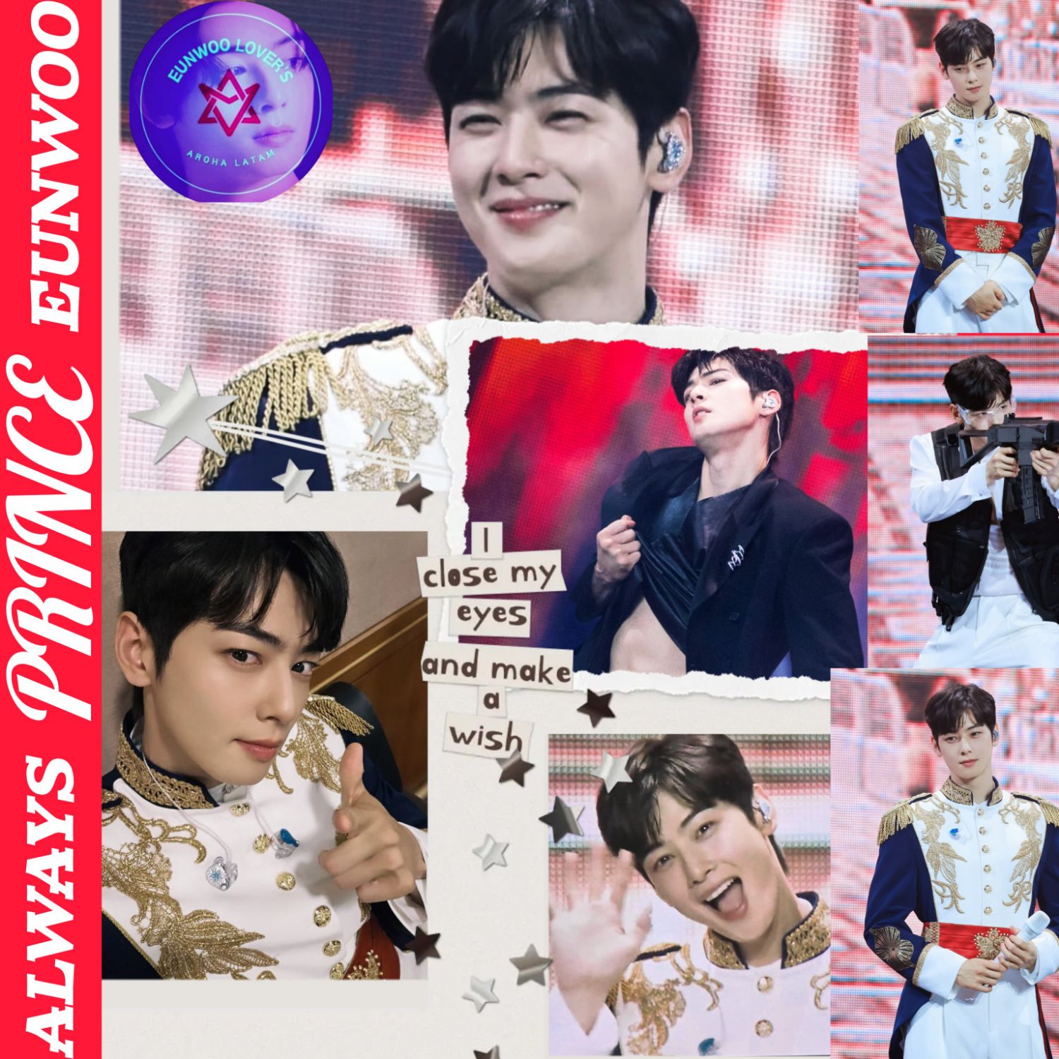 Behind-the-scenes cut of Cha Eunwoo