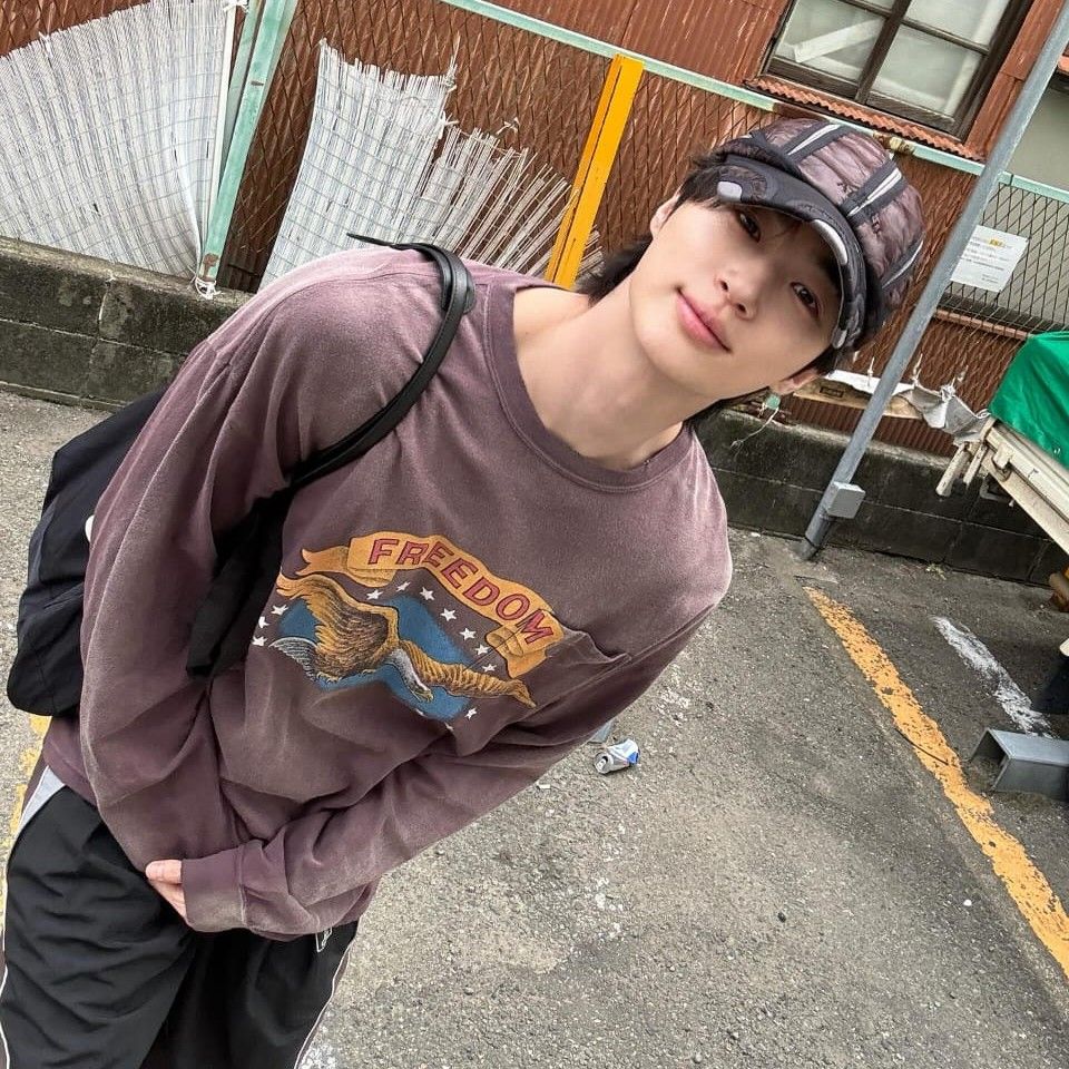 A moment captured by a fan of Byeon Wooseok