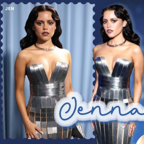 Behind-the-scenes cut of Jenna Ortega