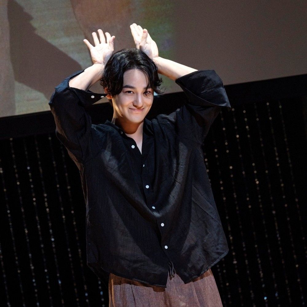 Momen yang diabadikan oleh penggemar Kim Bum