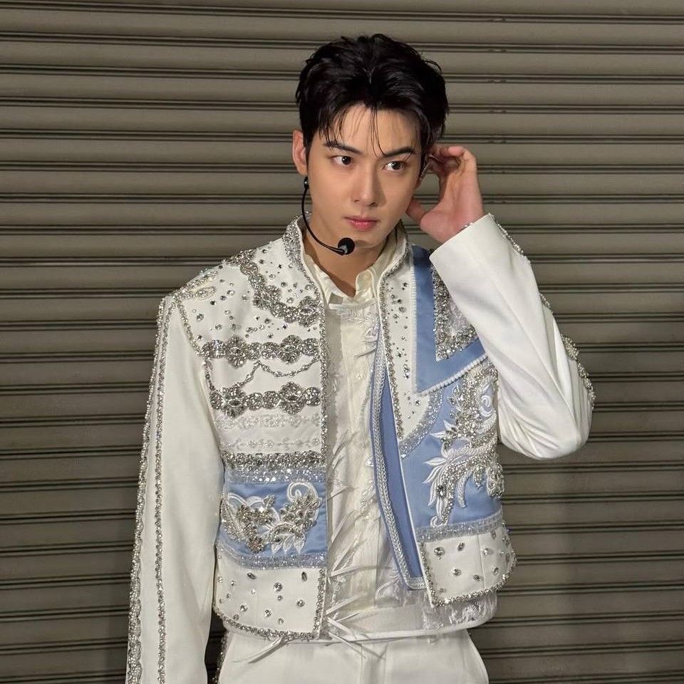 A moment captured by a fan of Cha Eunwoo
