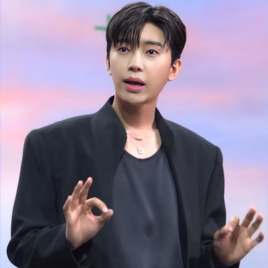 Momen yang diabadikan oleh penggemar Lim Youngwoong