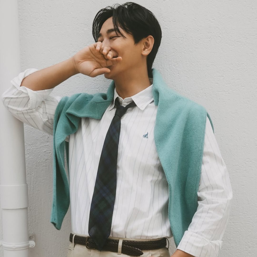 Behind-the-scenes cut of Joo Jihoon