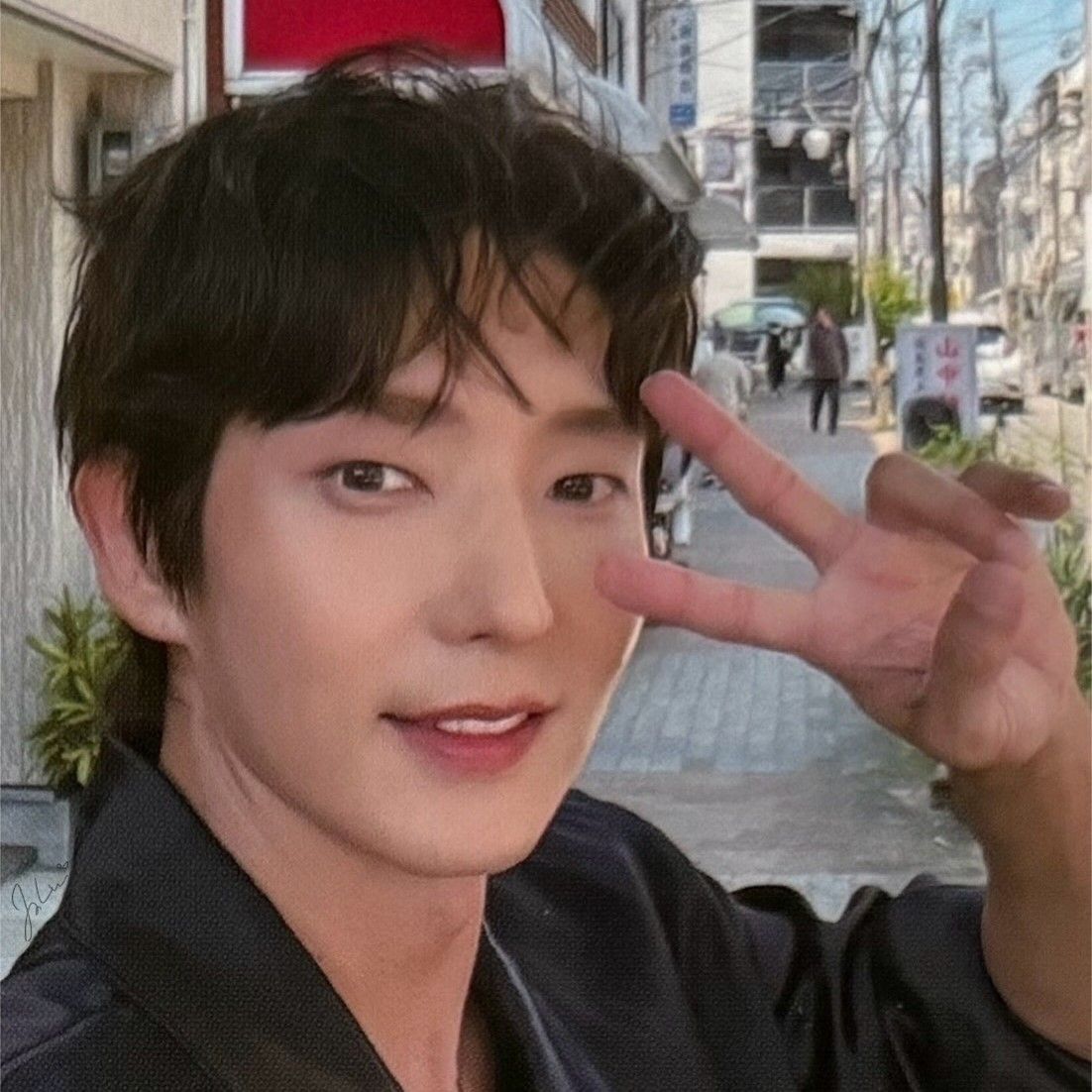 Momen yang diabadikan oleh penggemar Lee Joongi