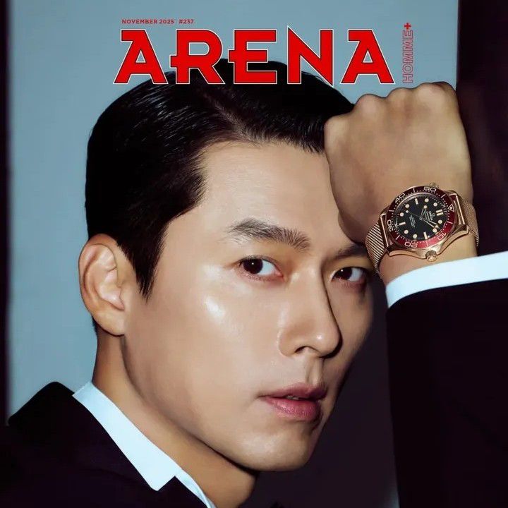 Behind-the-scenes cut of Hyun Bin