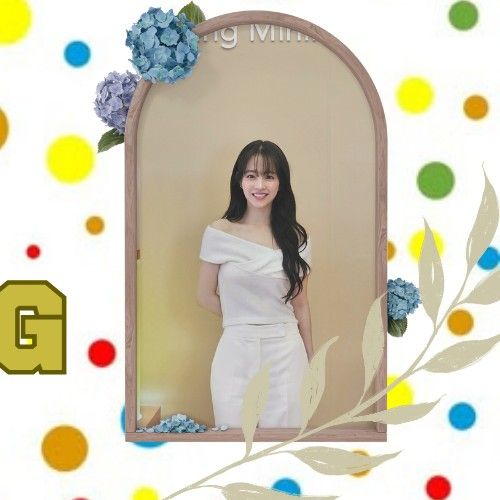 Behind-the-scenes cut of Park Boyoung