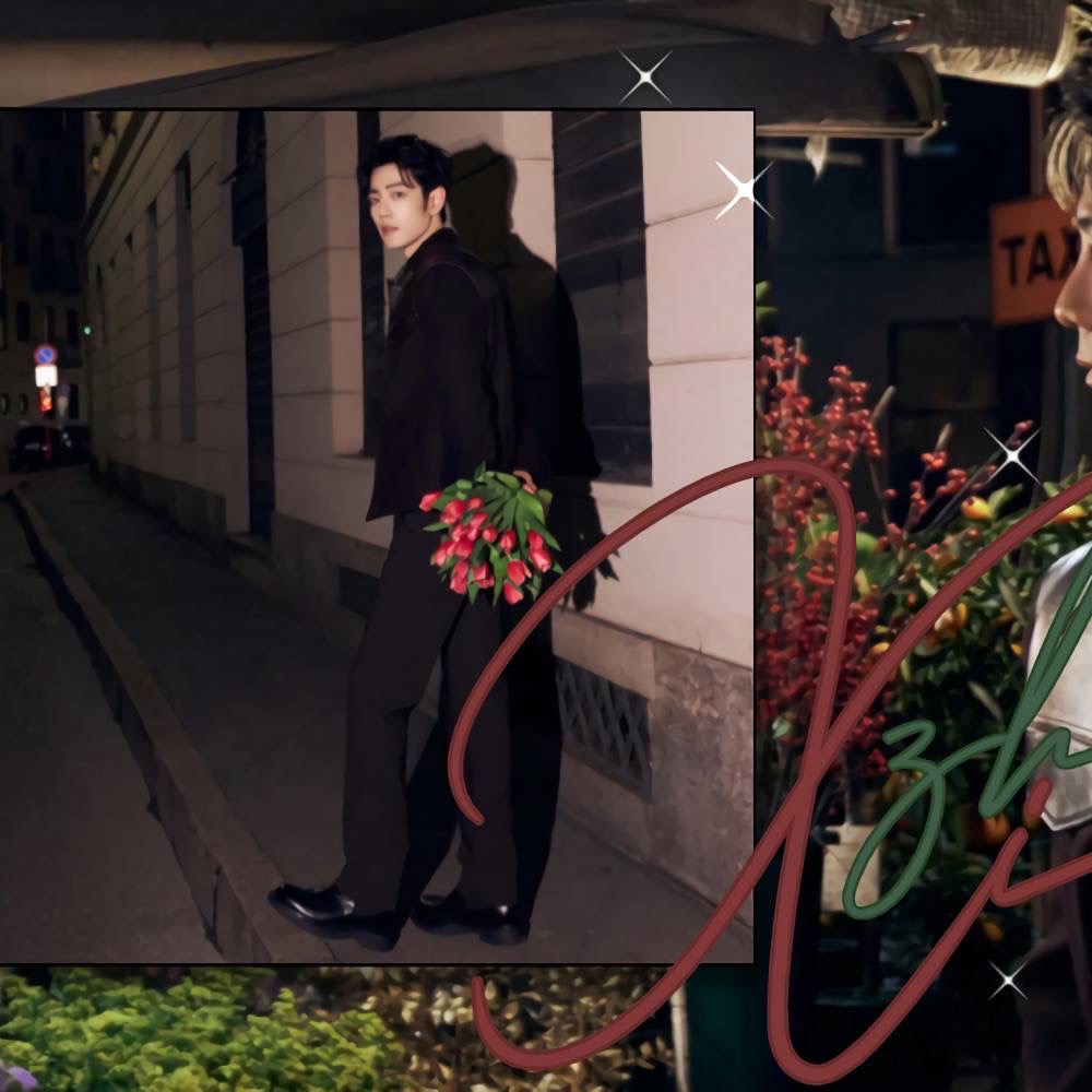 A moment captured by a fan of Xiao Zhan