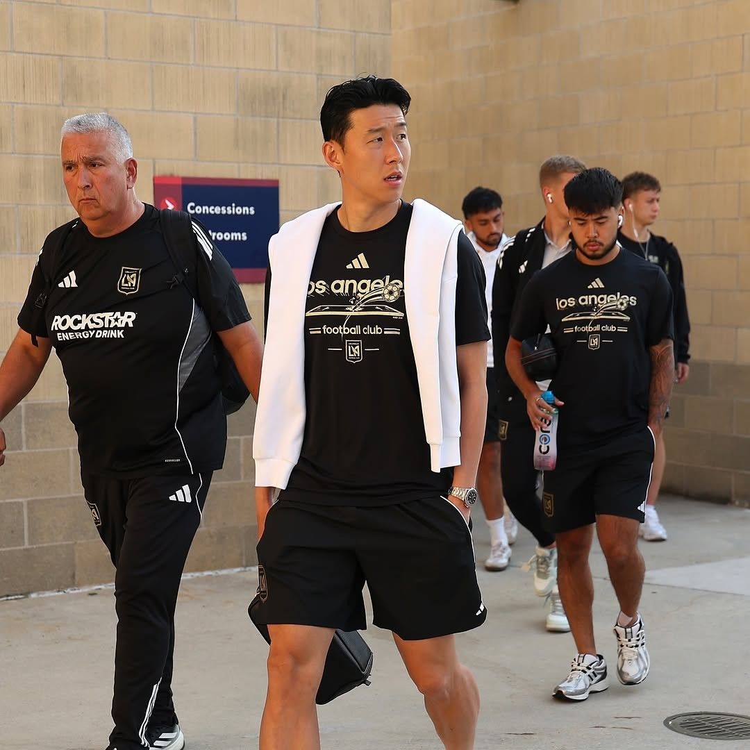 A moment captured by a fan of Son Heungmin
