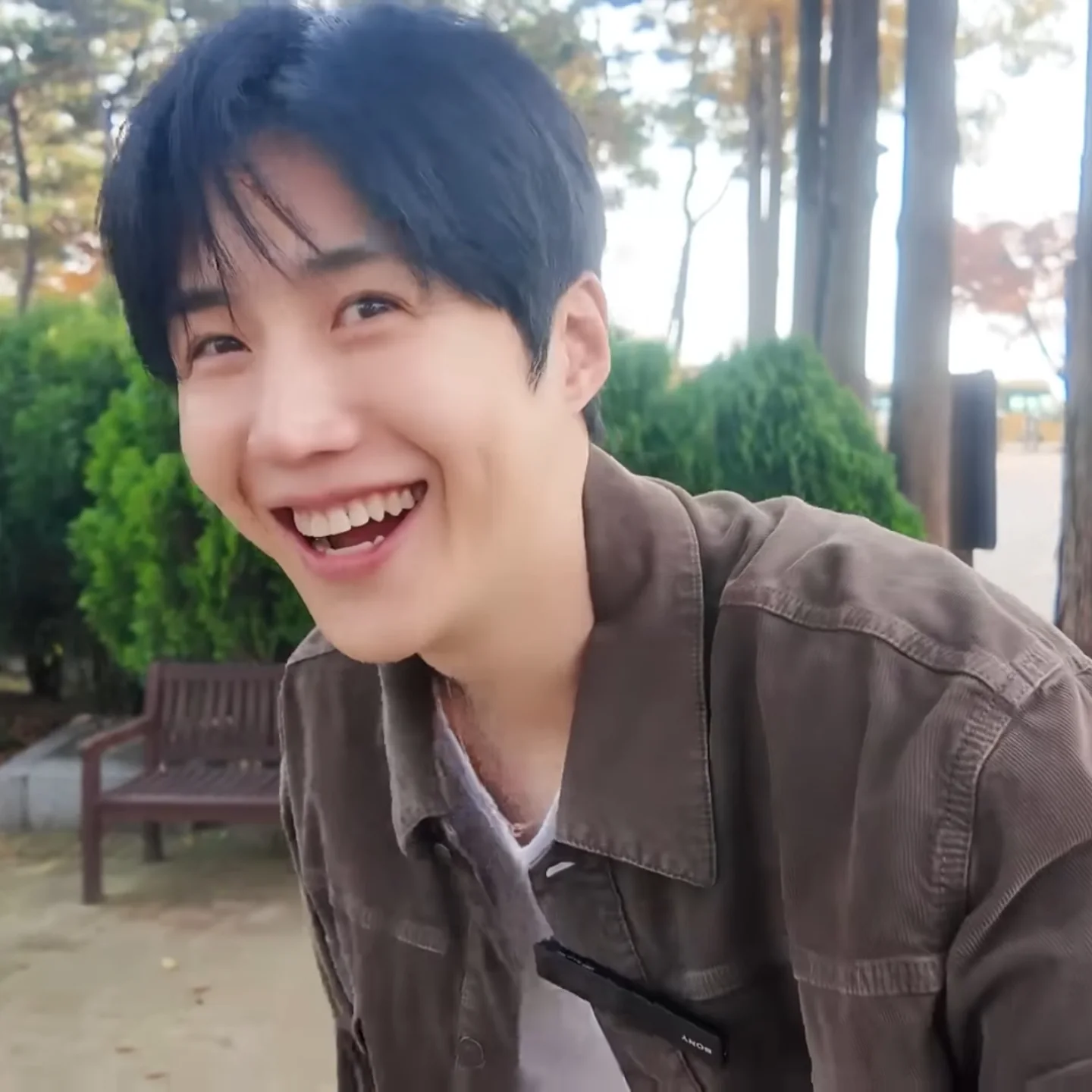 A moment captured by a fan of Kim Seonho