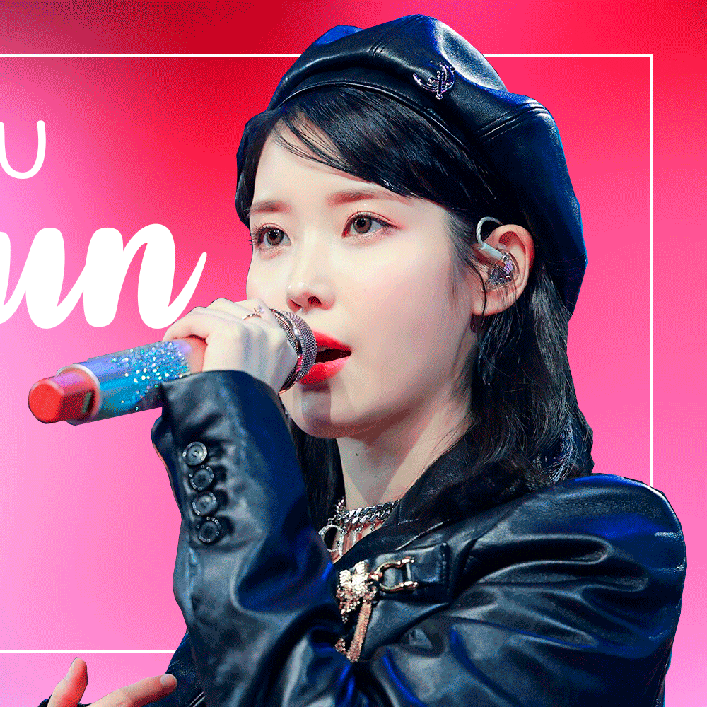 Behind-the-scenes cut of IU