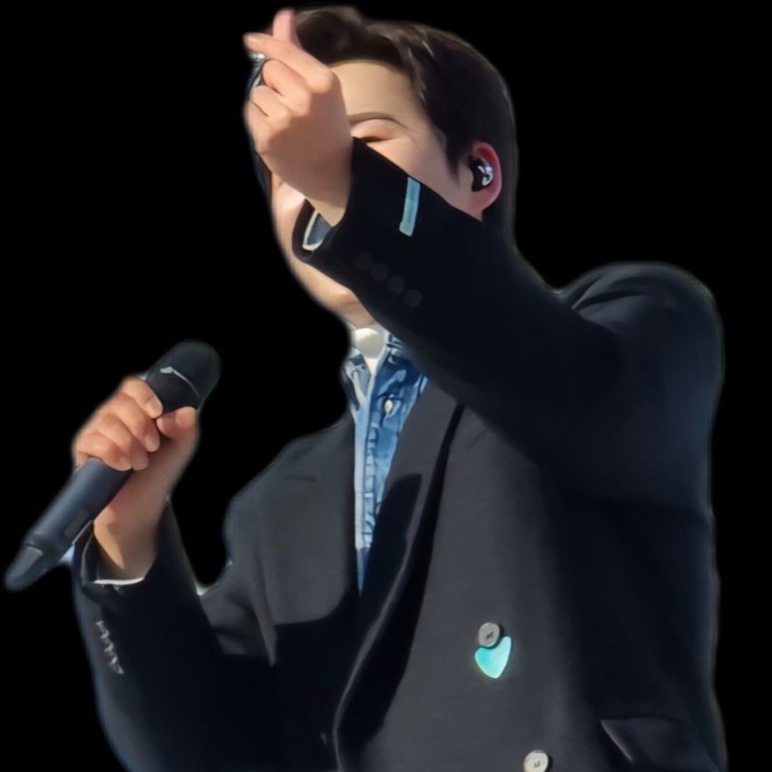 ファンが撮影したキム・ヒジェの瞬間