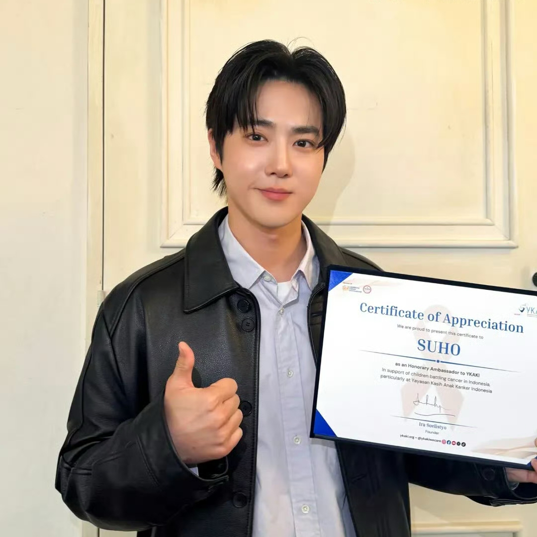 Behind-the-scenes cut of Suho