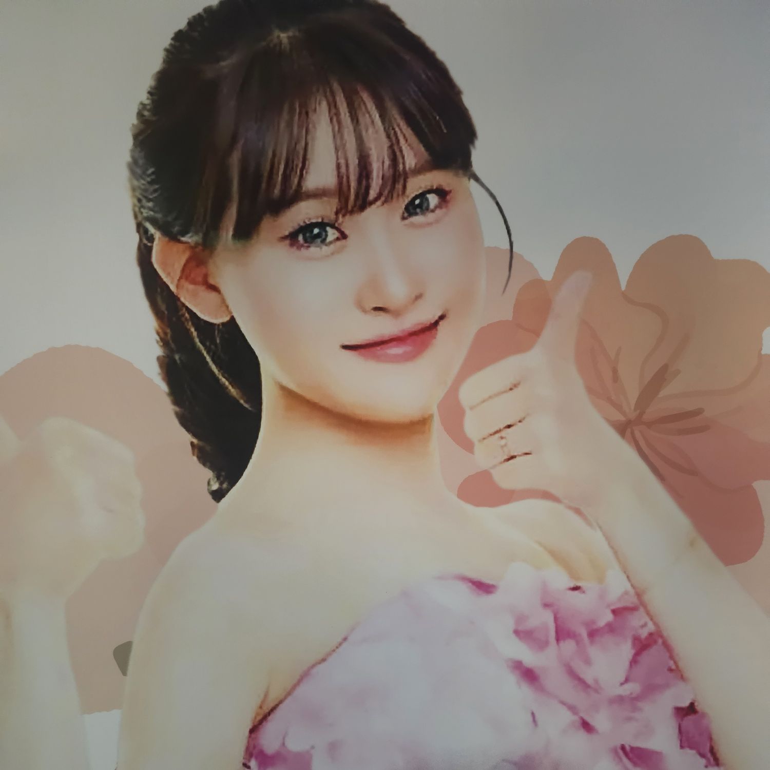 キム・ダヒョンのビハインドカット