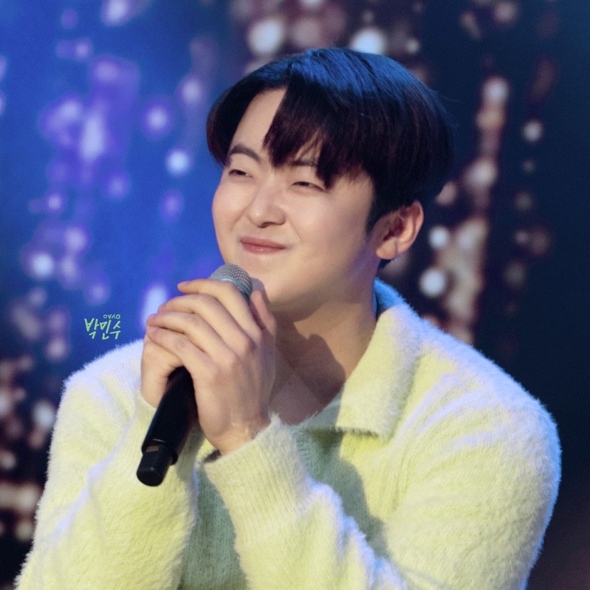 Behind-the-scenes cut of Park Minsu