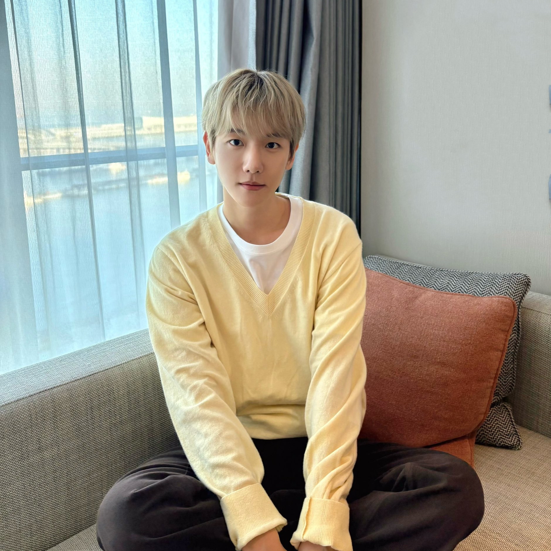 A moment captured by a fan of Baekhyun