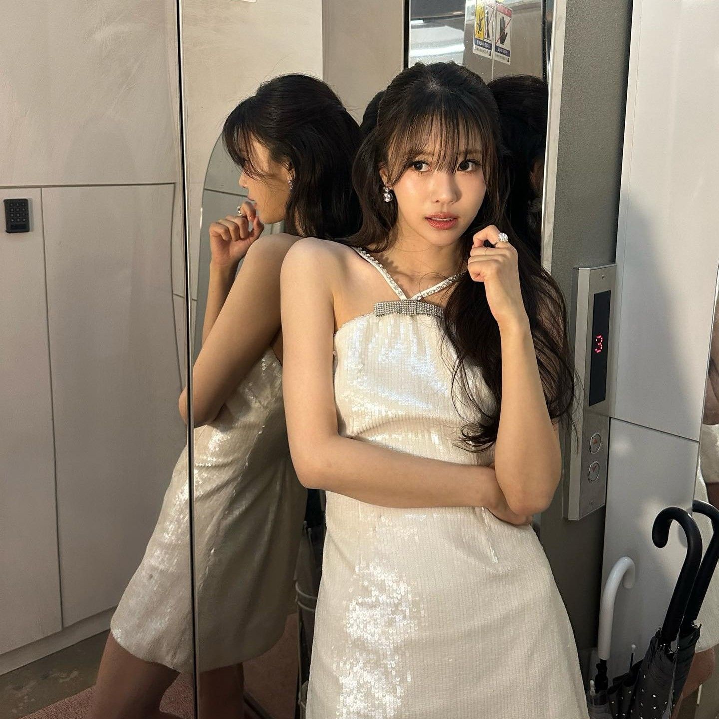 A moment captured by a fan of Lee Mijoo