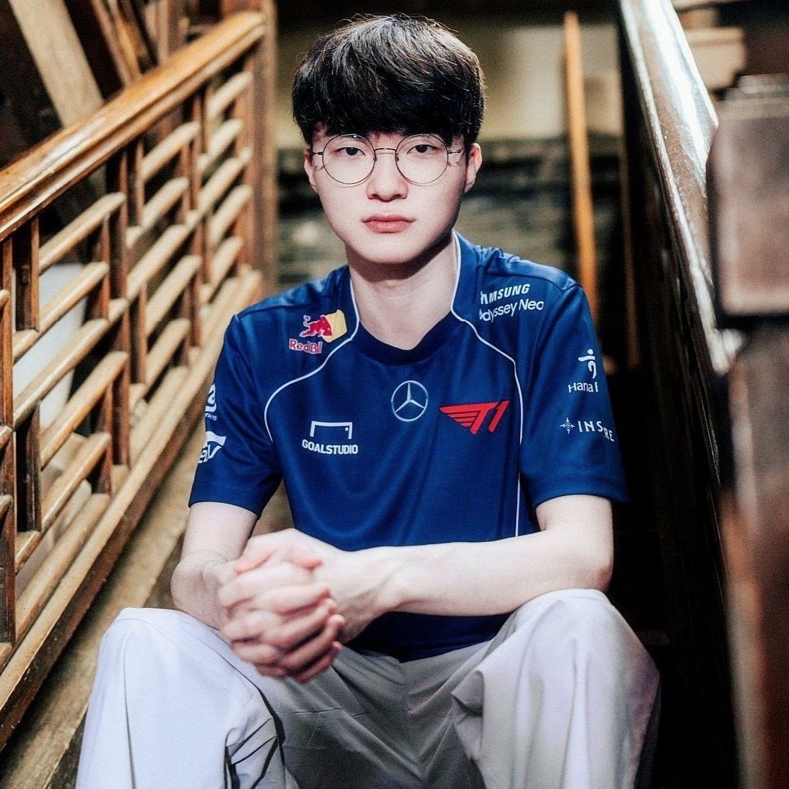 Recent activity shot of Faker