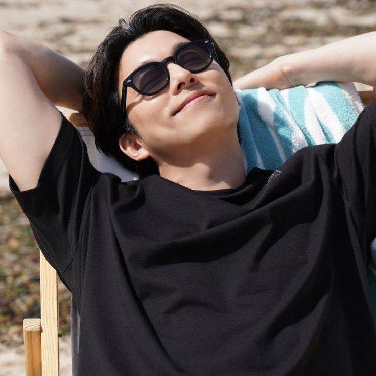 Recent activity shot of Gong Yoo