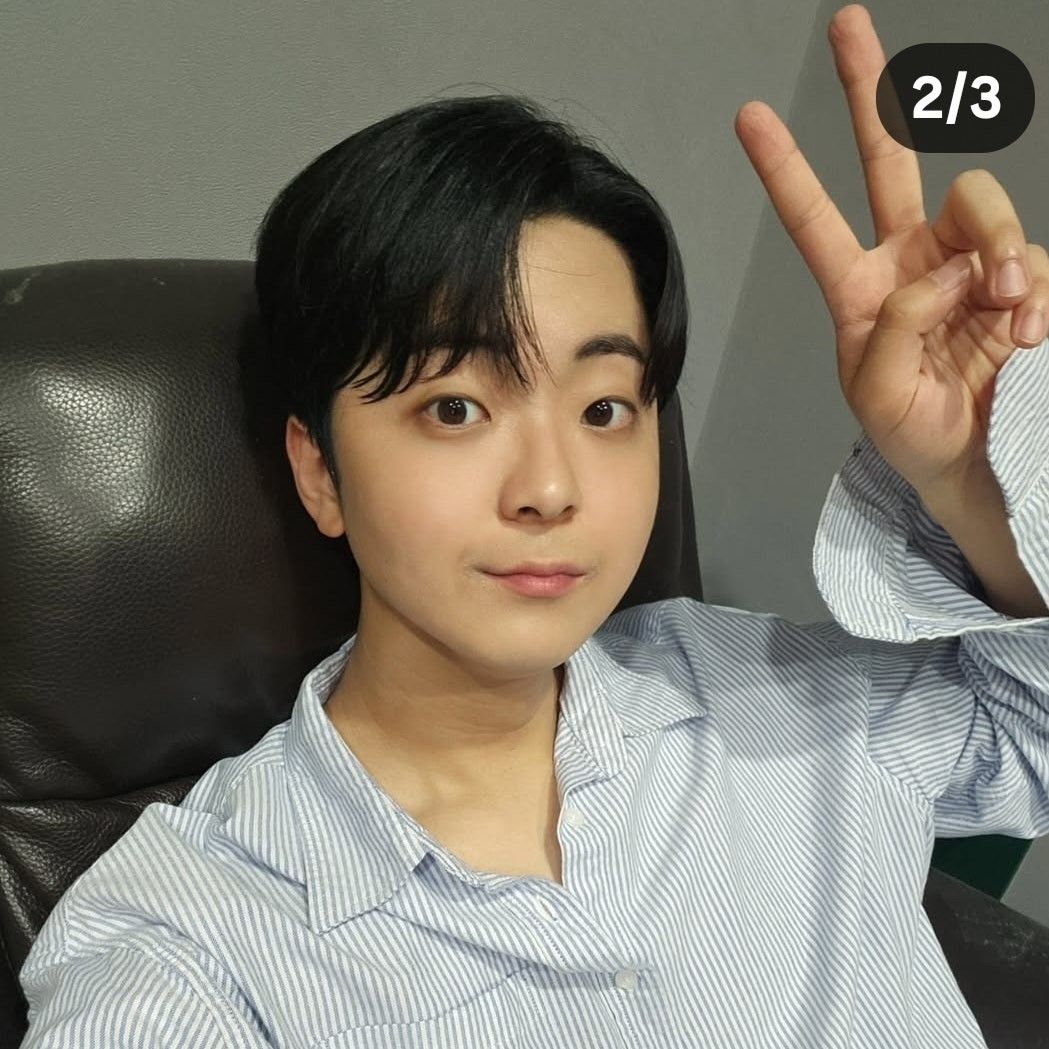Behind-the-scenes cut of Park Minsu