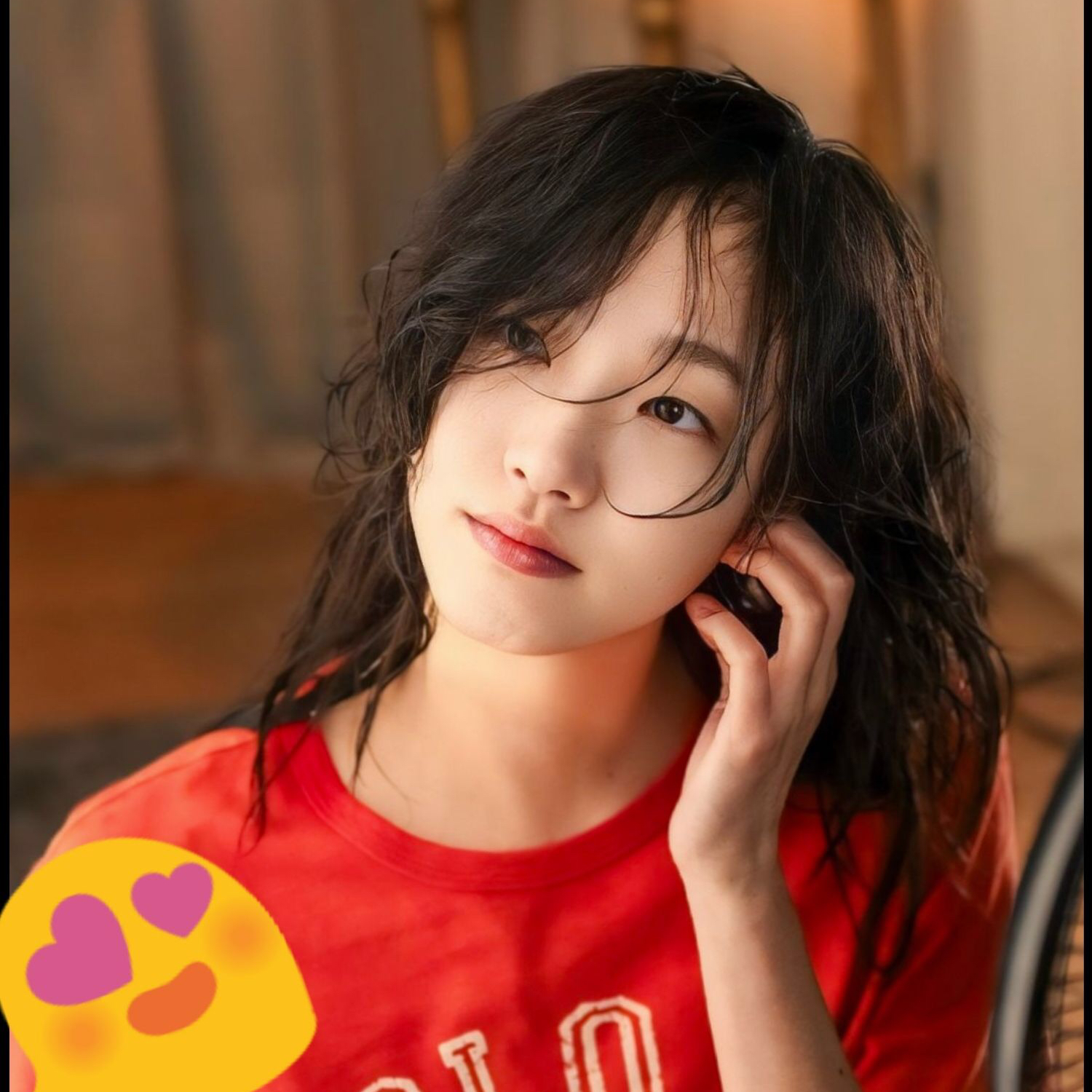 A moment captured by a fan of Kim Goeun