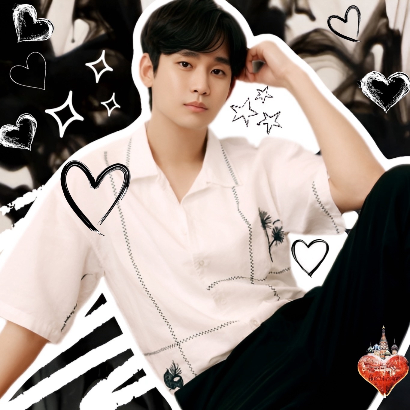 金秀賢的幕後花絮