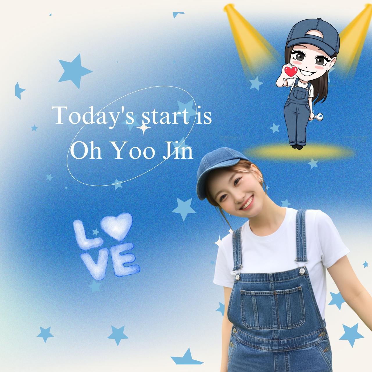 粉絲拍下的Oh Yujin瞬間