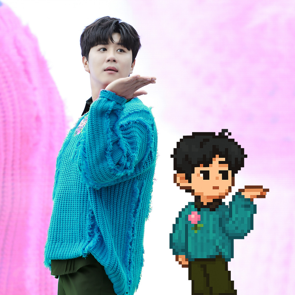 Behind-the-scenes cut of Jin Haesung