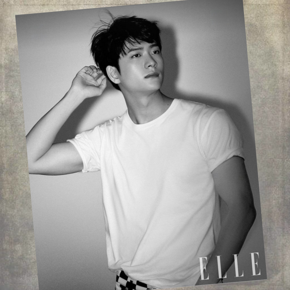 Behind-the-scenes cut of Kang Taeoh