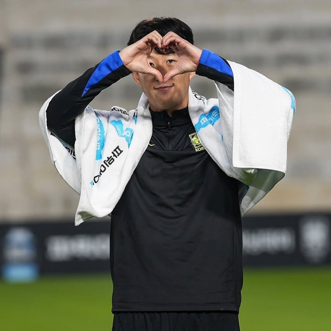 Behind-the-scenes cut of Son Heungmin