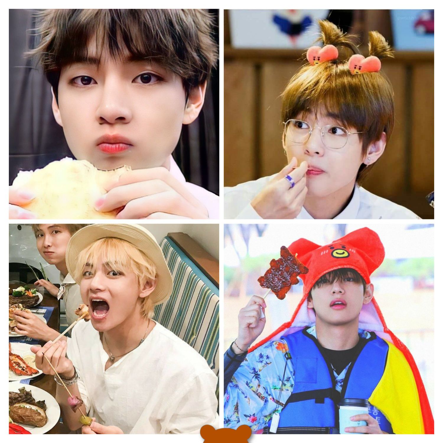 Recent activity shot of Kim Taehyung (V)