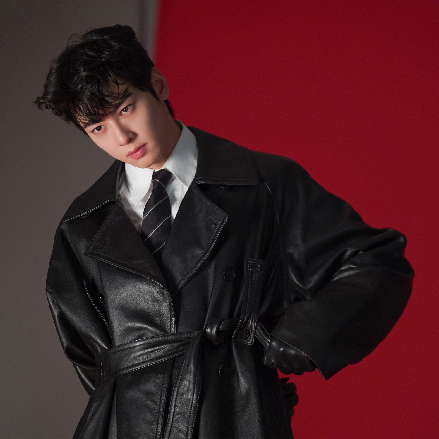 A moment captured by a fan of Cha Eunwoo