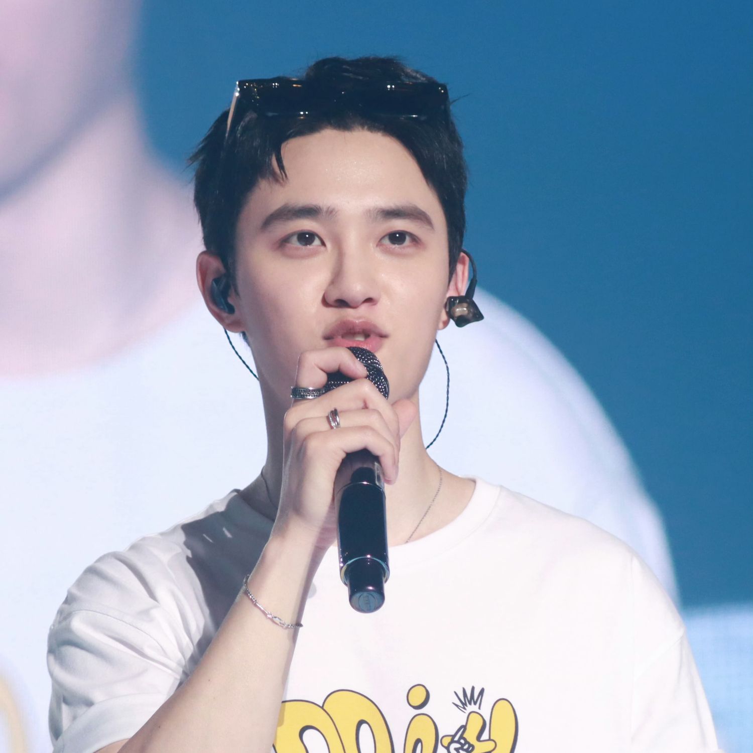A moment captured by a fan of Doh Kyungsoo (D.O.)