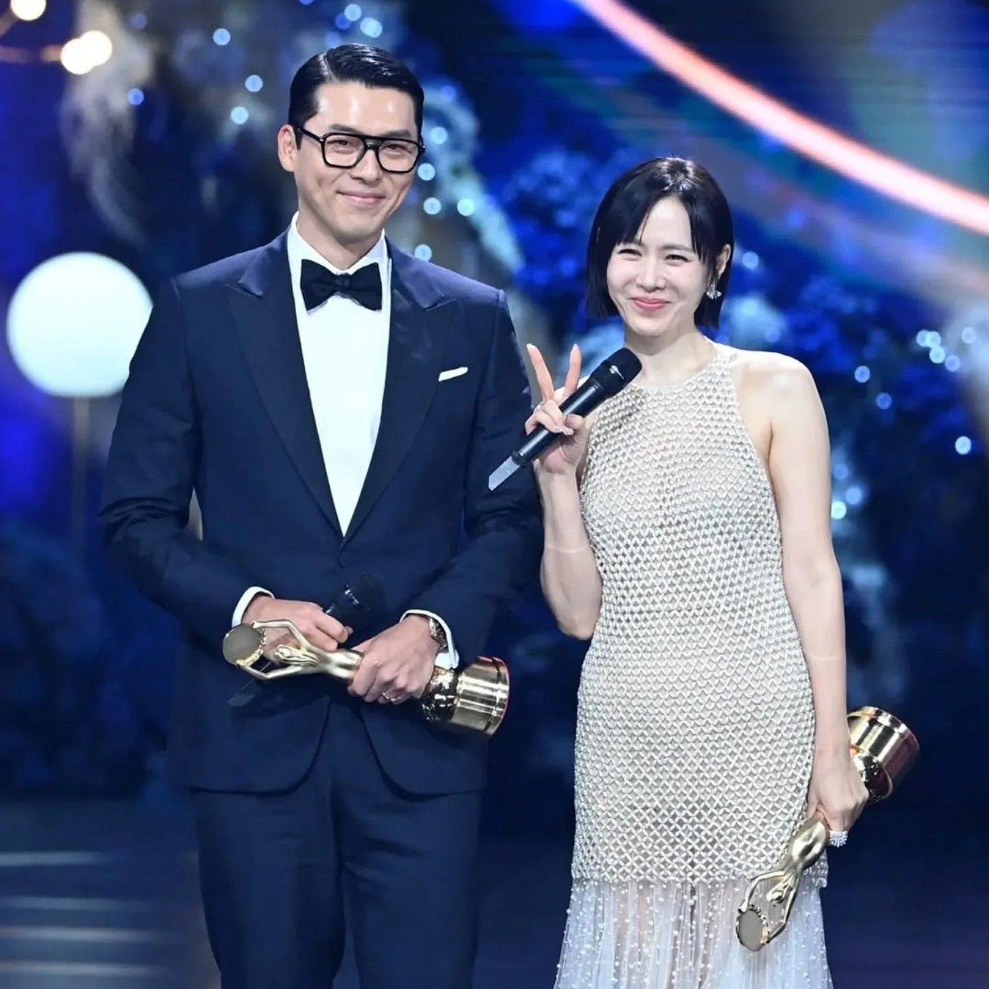 A moment captured by a fan of Hyun Bin