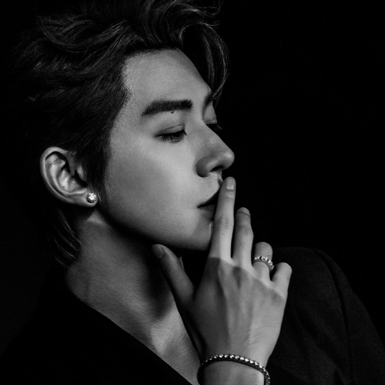 Momen yang diabadikan oleh penggemar Deng Wei