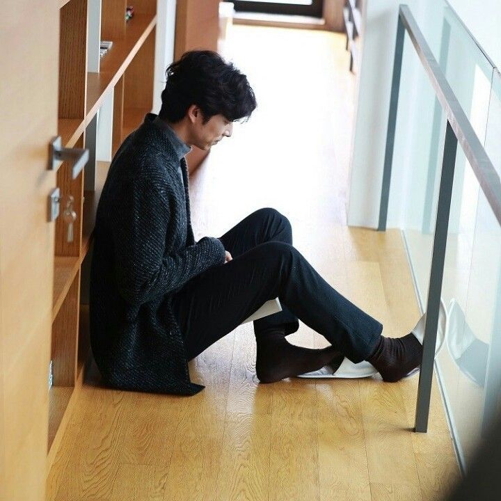 A moment captured by a fan of Gong Yoo