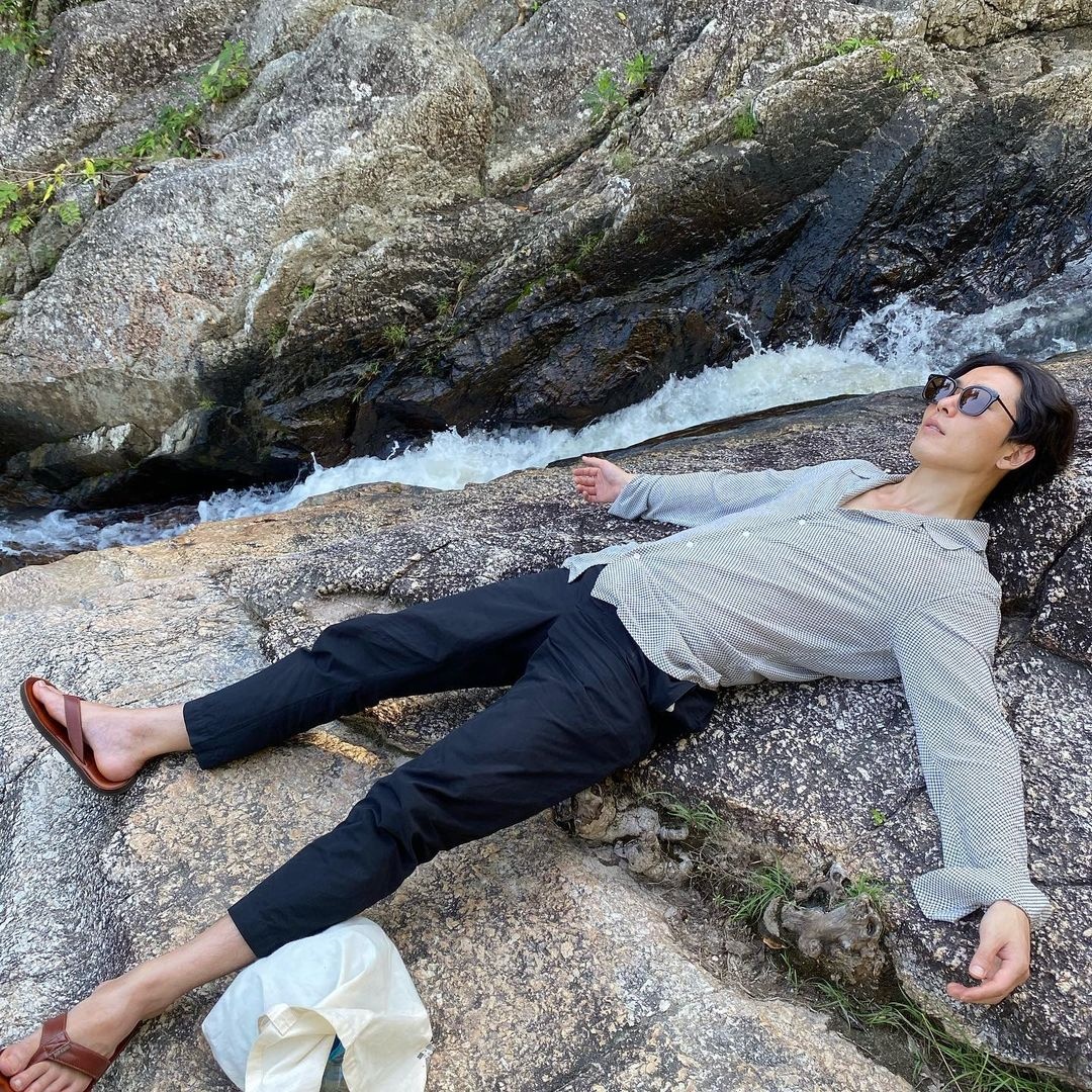 A moment captured by a fan of Kim Jaewook