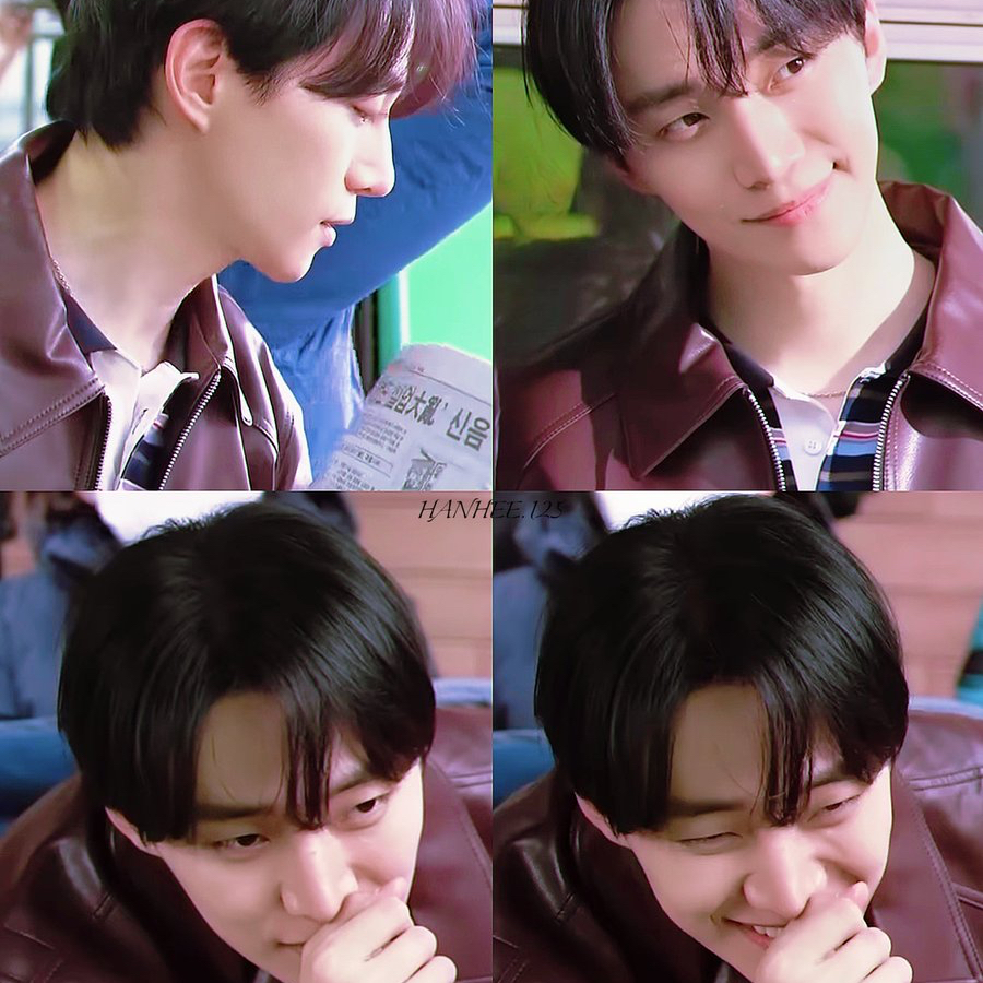 Behind-the-scenes cut of Lee Junho