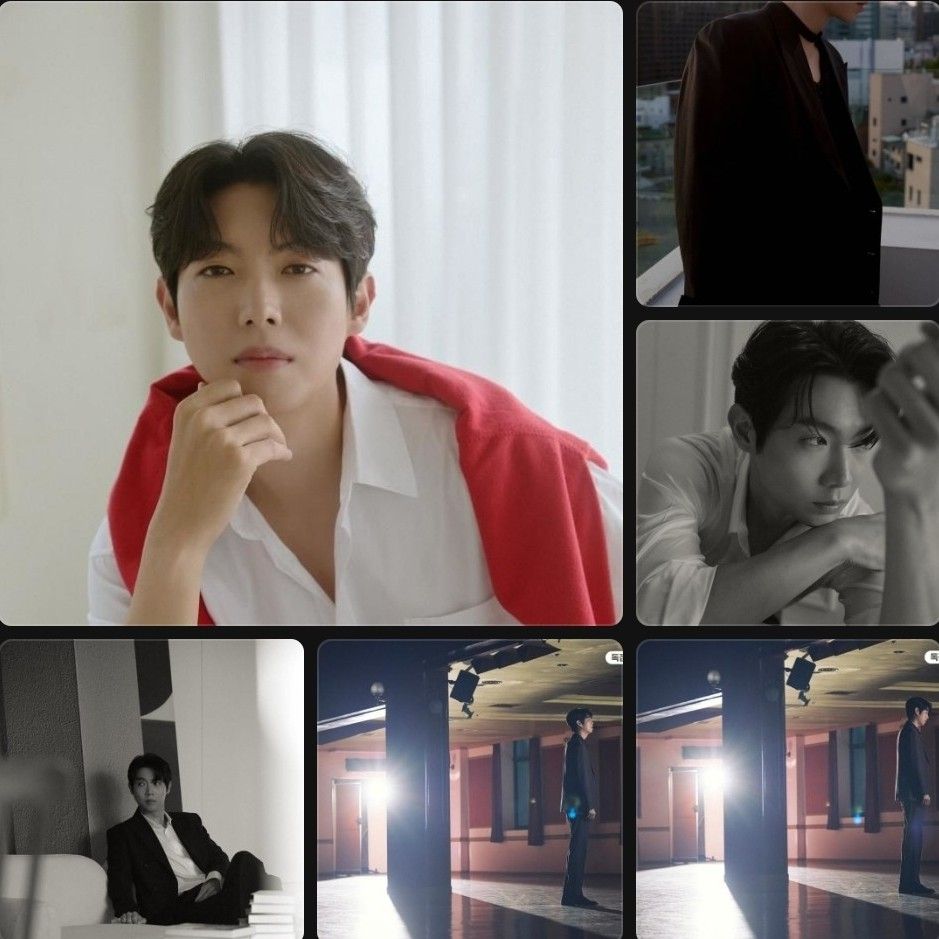 Behind-the-scenes cut of Son Taejin