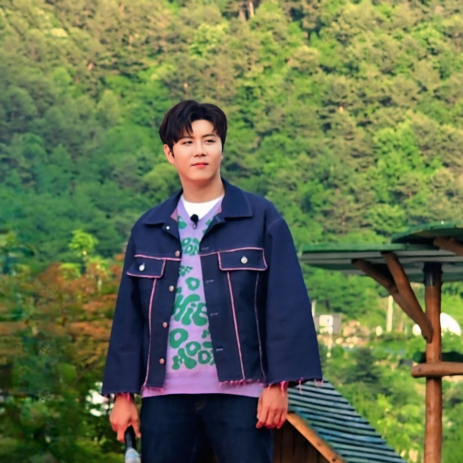Behind-the-scenes cut of Jin Haesung