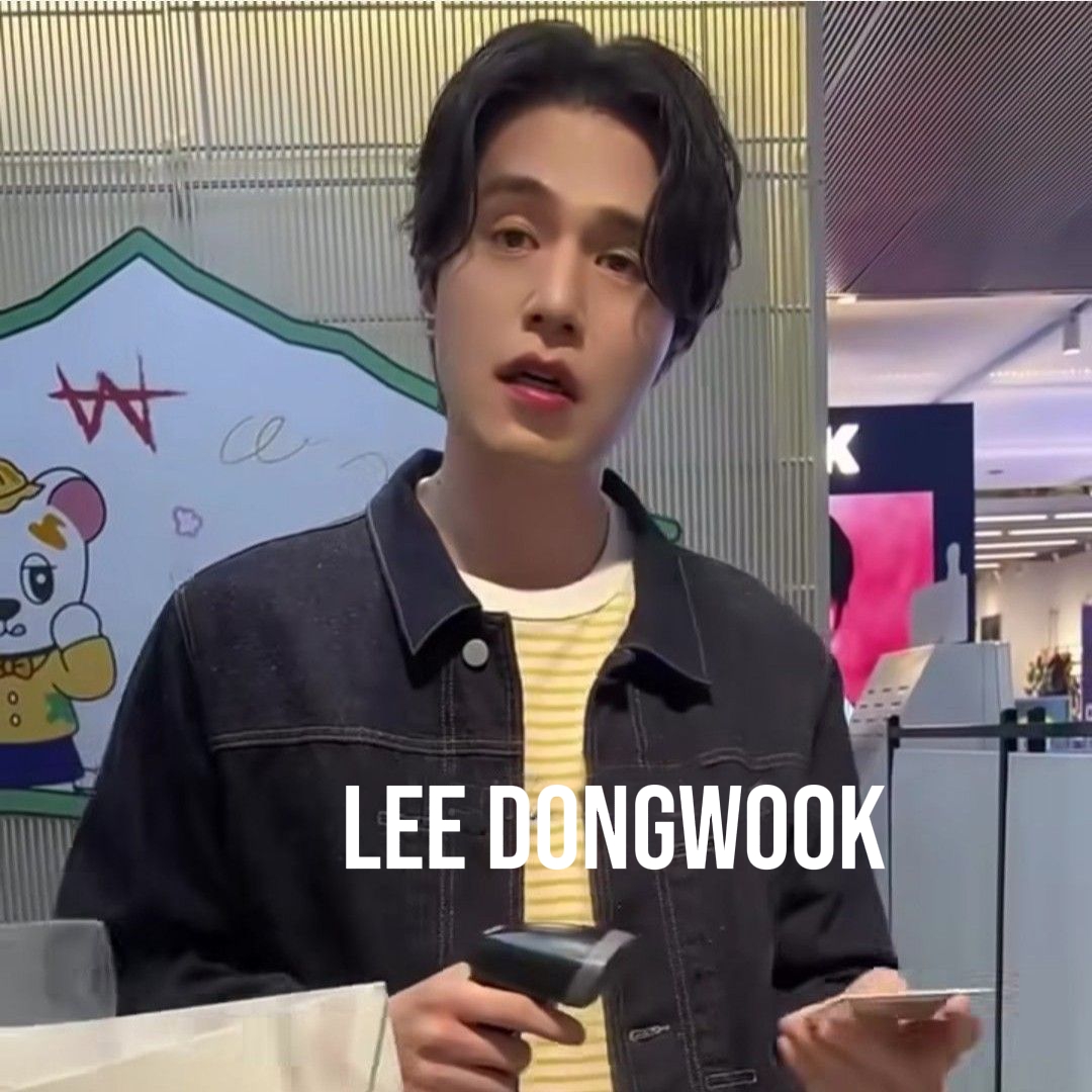 Behind-the-scenes cut of Lee Dongwook